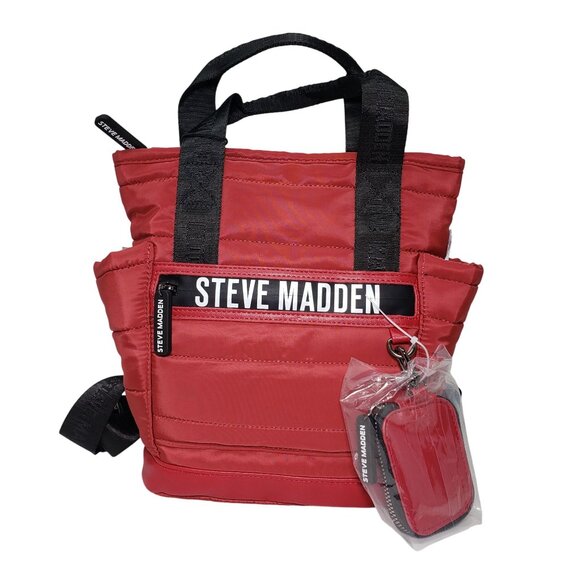 Steve Madden Theda Mini Backpack  With Pouch - Picture 1 of 8